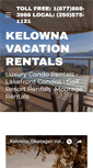 Mobile Screenshot of kelownavacationrentals.com