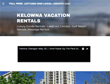 Tablet Screenshot of kelownavacationrentals.com